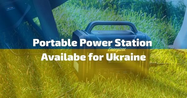 Portable Power Station Availabe for Ukraine Social Banner