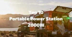 Top 10 Portable Power Station 2000W Social Banner
