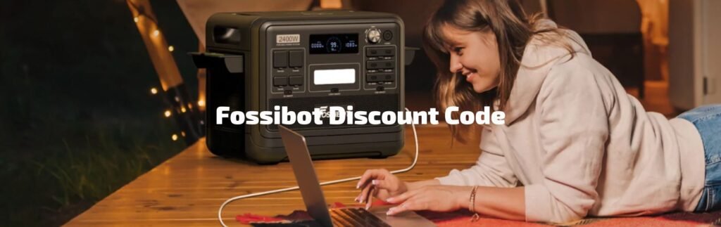 fossibot discount code banner